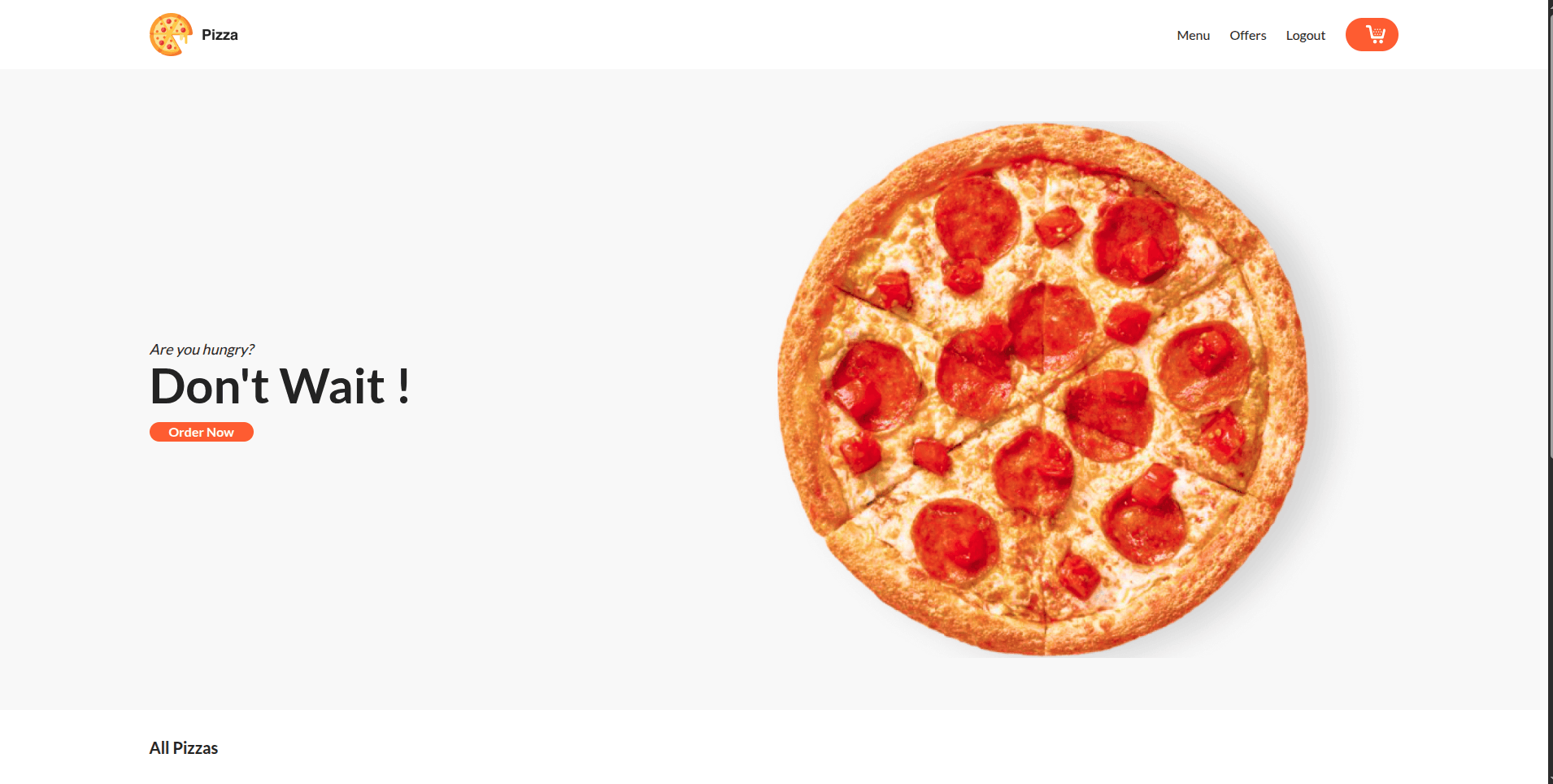 RealTime Pizza Delivery Application